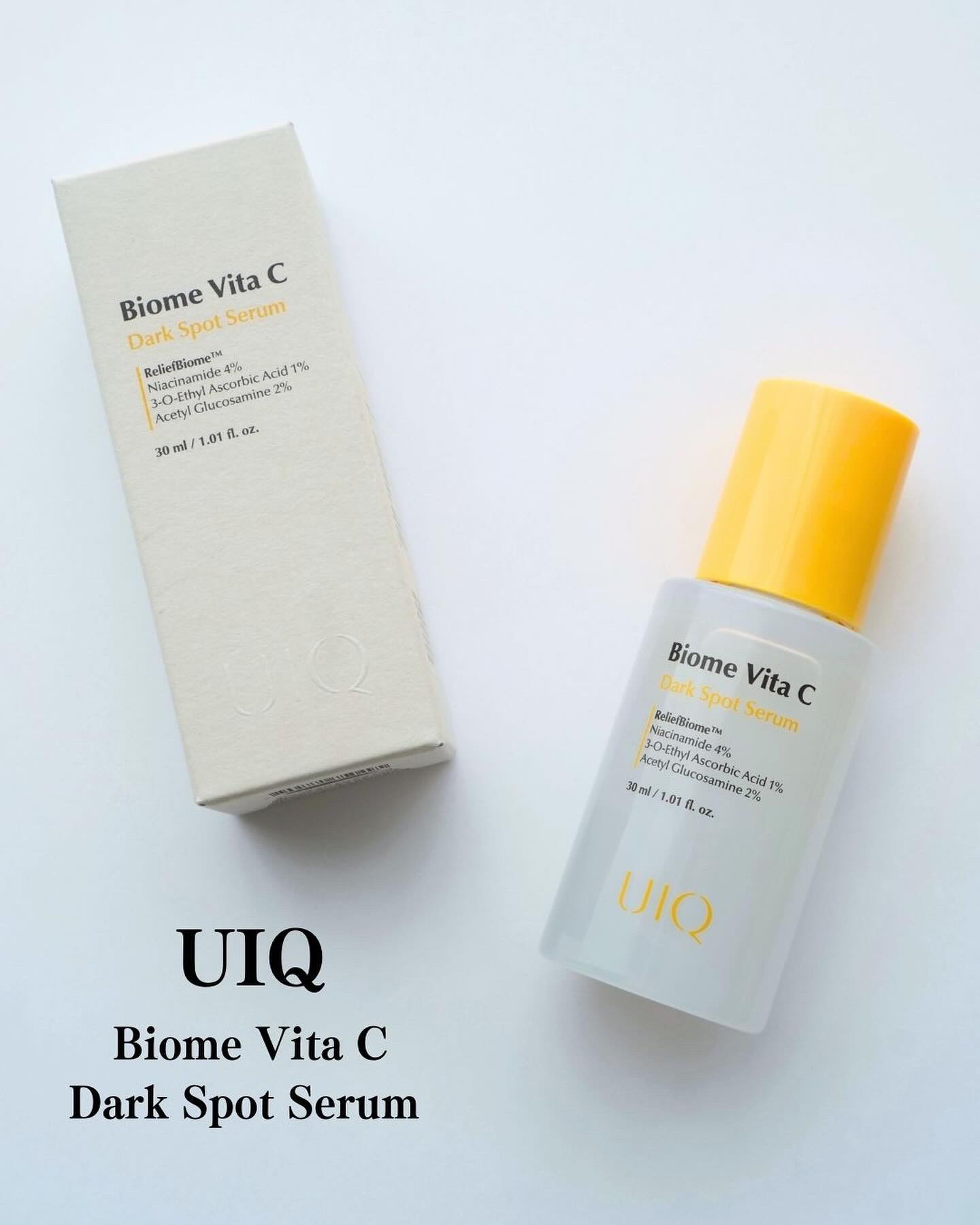 バイオームビタCダークスポットセラム/UIQ/美容液を使ったクチコミ（1枚目）
