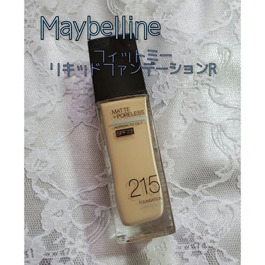 フィットミー リキッドファンデーション R/MAYBELLINE NEW YORK/リキッドファンデーションを使ったクチコミ（1枚目）