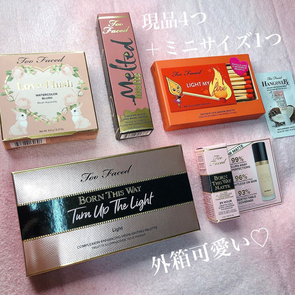 カルフォルニアサンライズhappy bag/Too Faced/メイクアップキットを使ったクチコミ(2枚目)
