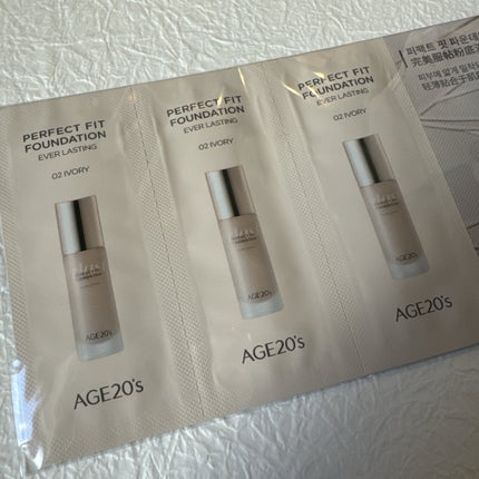 PERFECT FIT FOUNDATION EVER LASTING/AGE20’s/リキッドファンデーションを使ったクチコミ(1枚目)