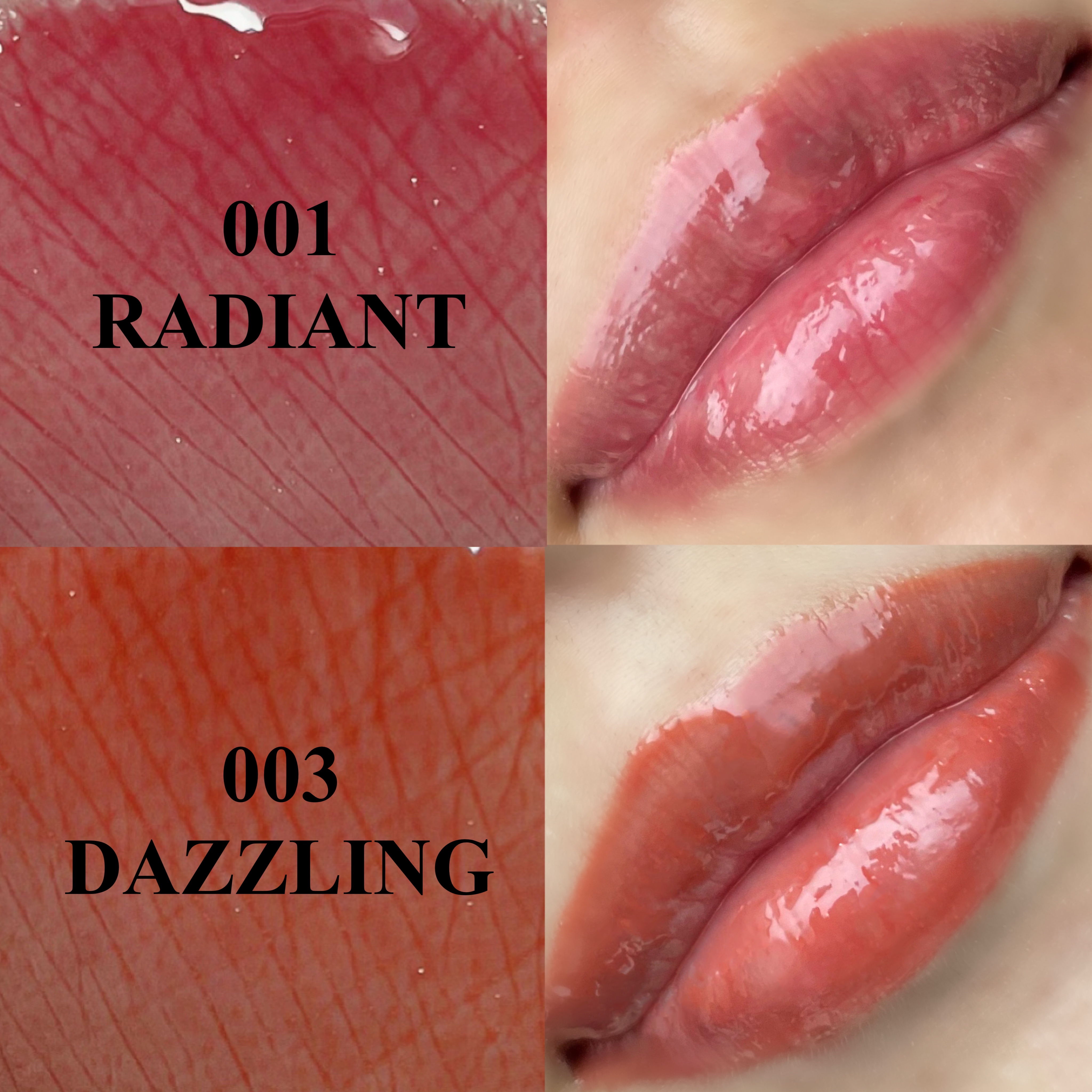 LIP PLUMPER GLAZE TINT/ROJEV/口紅を使ったクチコミ（2枚目）