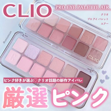 プロ アイ パレット エアー/CLIO/アイシャドウパレットを使ったクチコミ（1枚目）