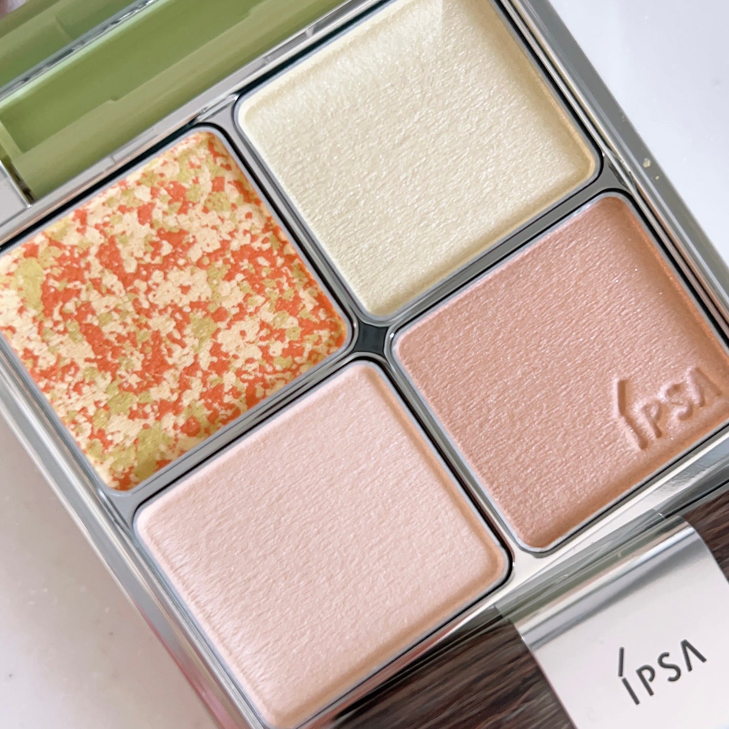 デザイニング フェイスカラーパレット JT/IPSA/プレストパウダーを使ったクチコミ(2枚目)