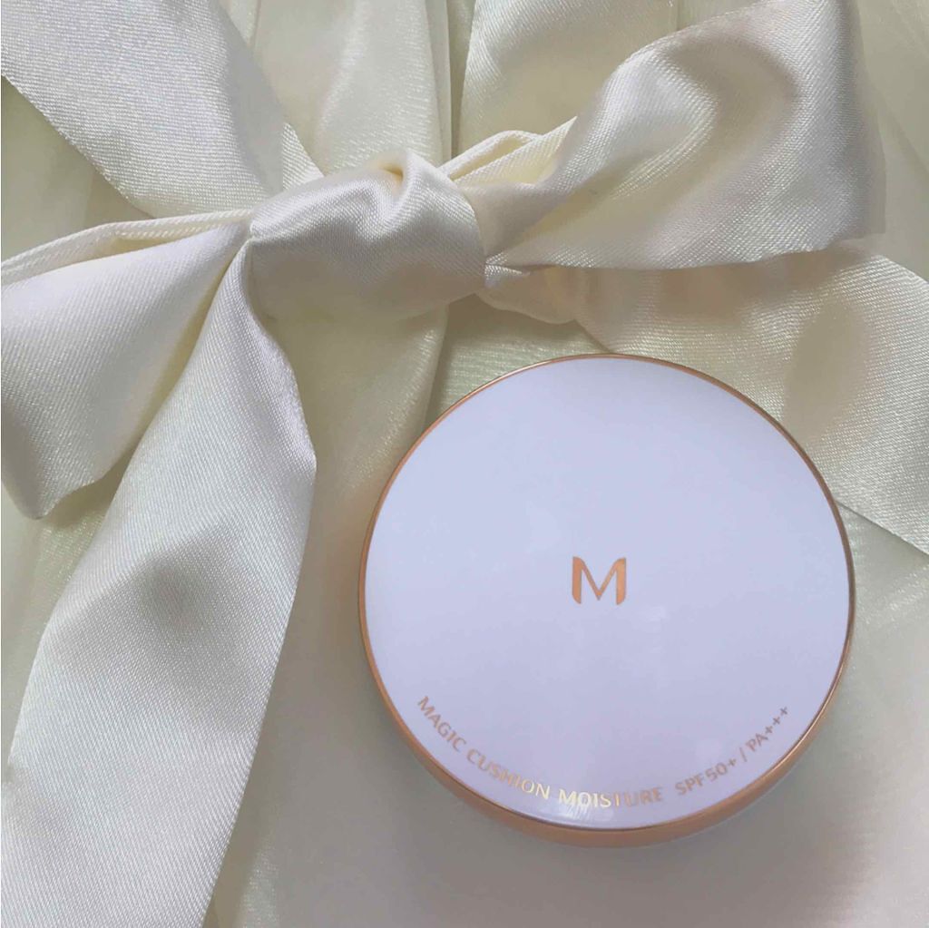 M クッション ファンデーション(モイスチャー)/MISSHA/クッションファンデーションを使ったクチコミ（1枚目）