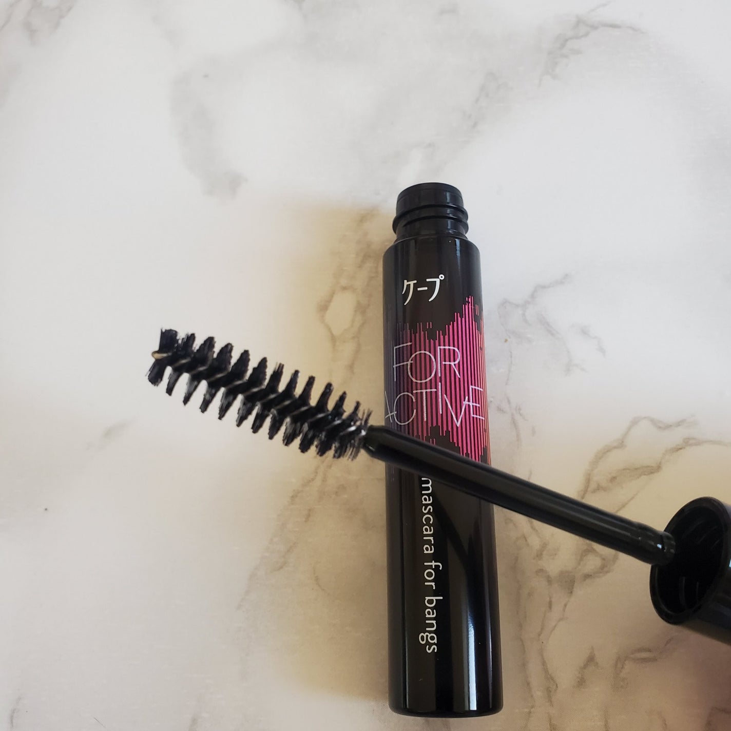 ケ-プ フォーアクティブ 前髪ホールドマスカラ/ケープ/ヘアジェルを使ったクチコミ(2枚目)