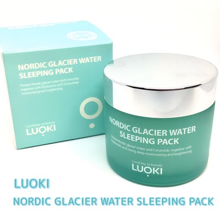 ノルディック氷河水スリーピングパック/LUOKI/フェイスクリームを使ったクチコミ(1枚目)