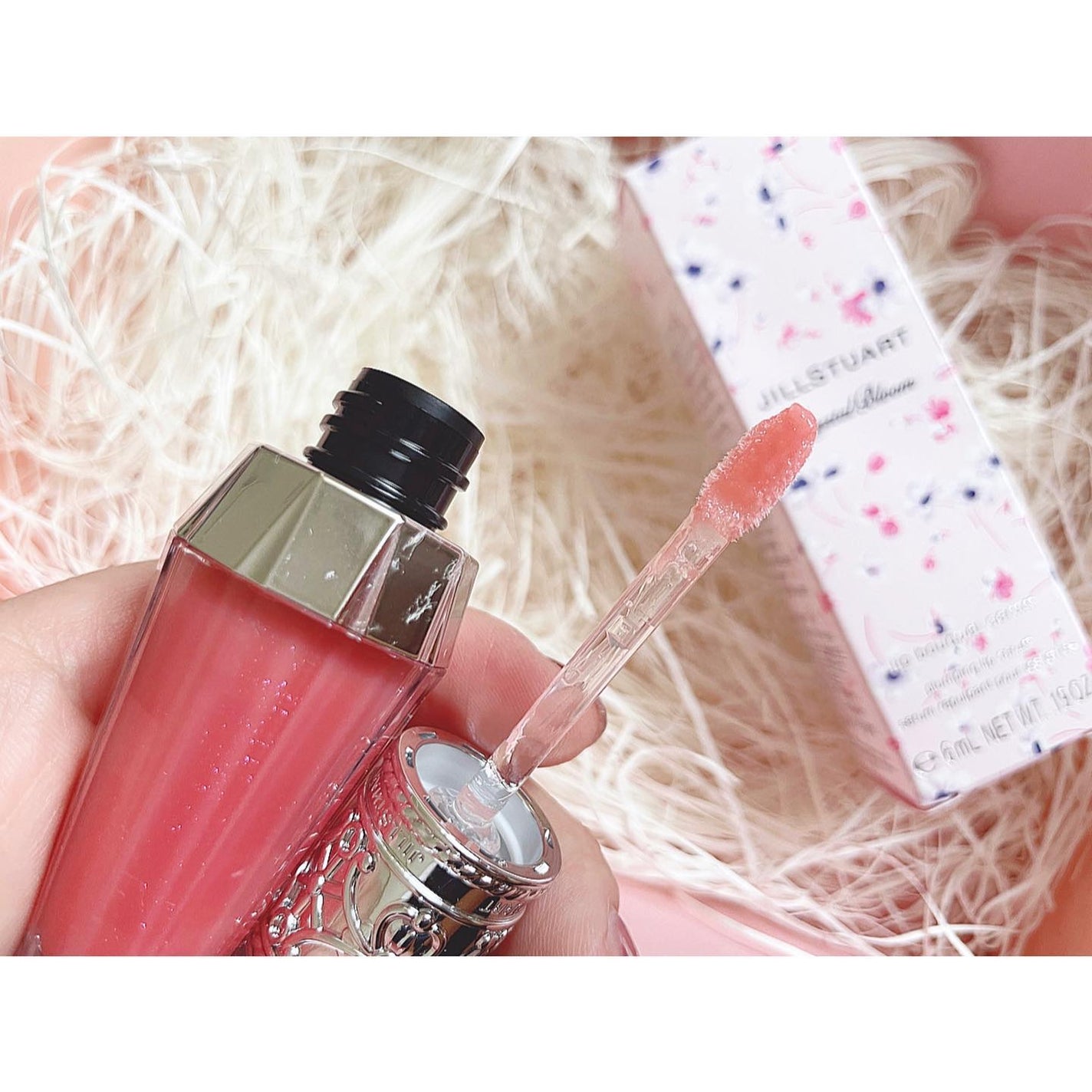 ジルスチュアート クリスタルブルーム リップブーケ セラム/JILL STUART/リッププランパーを使ったクチコミ(3枚目)