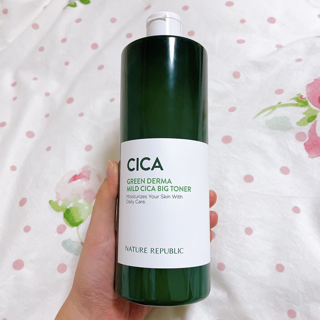 グリーン ダーマCICAビックトナー/ネイチャーリパブリック/化粧水を使ったクチコミ（2枚目）