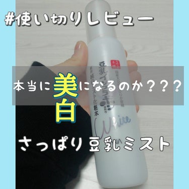 薬用美白ミスト化粧水/なめらか本舗/ミスト状化粧水を使ったクチコミ（1枚目）