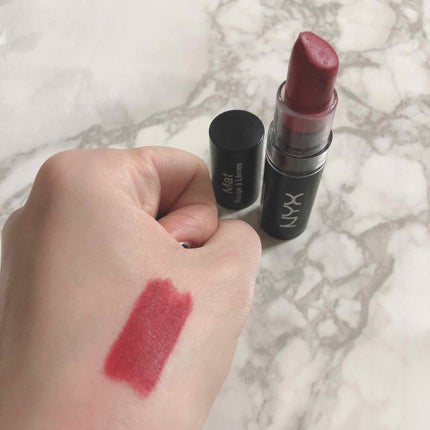マット リップスティック/NYX Professional Makeup/口紅を使ったクチコミ(3枚目)