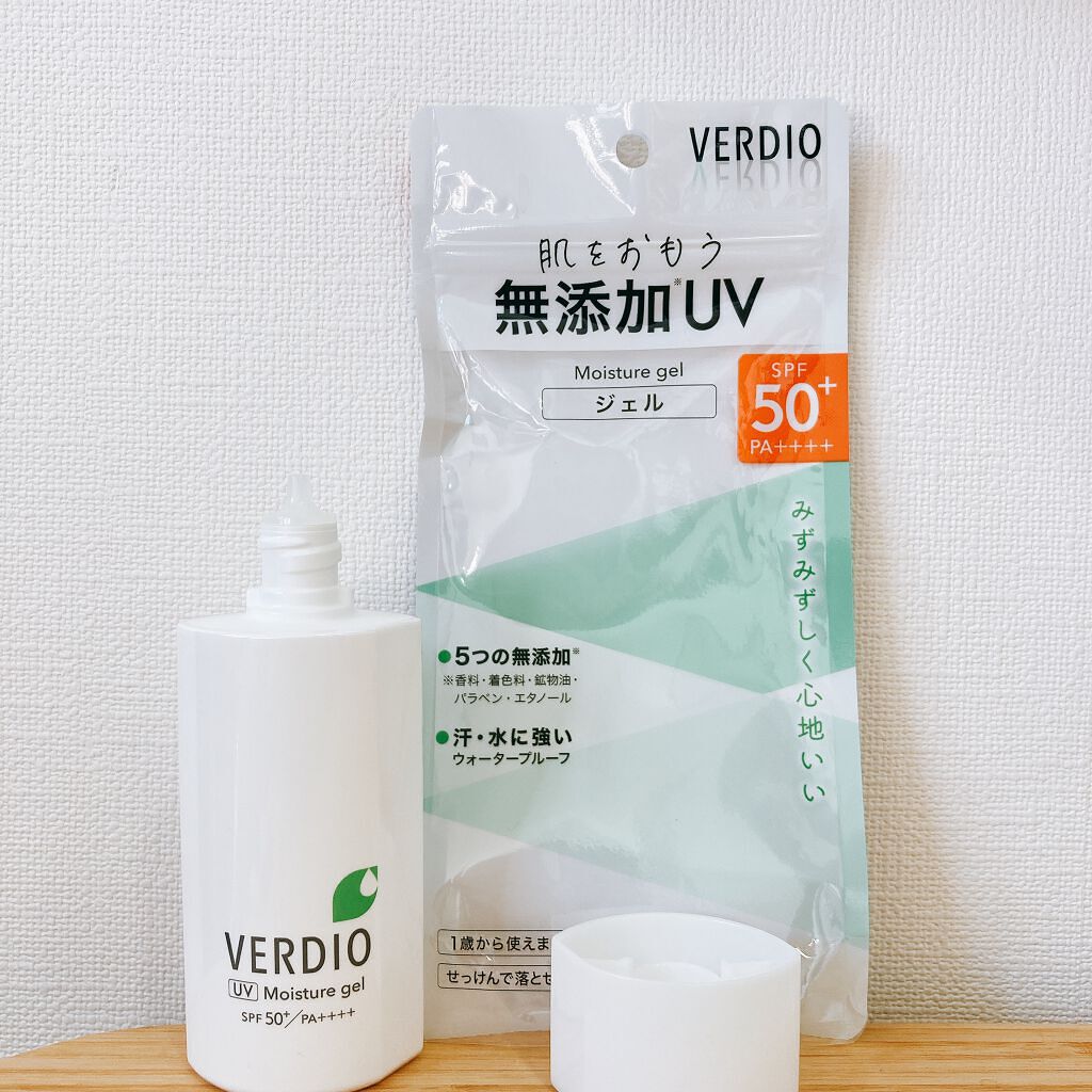 ベルディオ UVモイスチャージェル/メンターム/日焼け止めジェルを使ったクチコミ(2枚目)