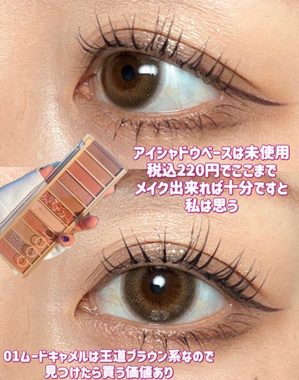 アイシャドウパレット/coou/アイシャドウパレットを使ったクチコミ(6枚目)