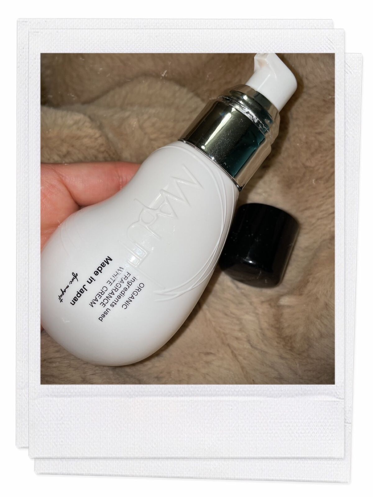 オーガニックフレグランスホワイトクリーム/MAPUTI/デリケートゾーンケアを使ったクチコミ（1枚目）