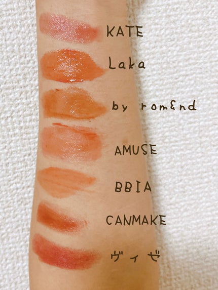 ネンマクフェイク ルージュ/Visée/口紅を使ったクチコミ(2枚目)