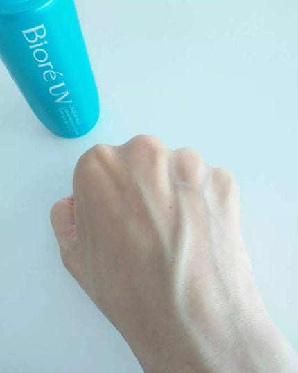 ビオレUV アクアリッチ アクアプロテクトローション(水層パック)/ビオレ/日焼け止めローションを使ったクチコミ(4枚目)