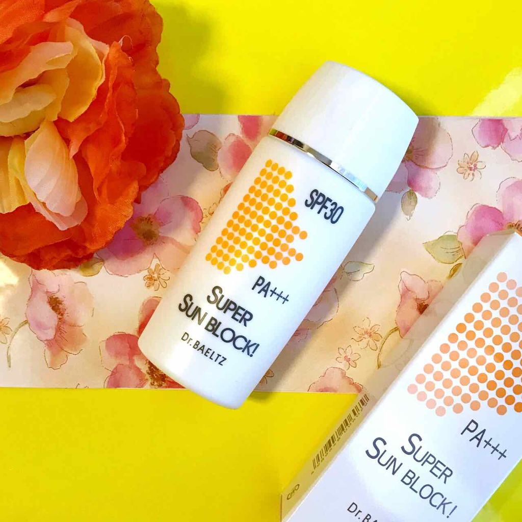 スーパーサンブロックII/ドクターベルツ/日焼け止め・UVケアを使ったクチコミ(1枚目)