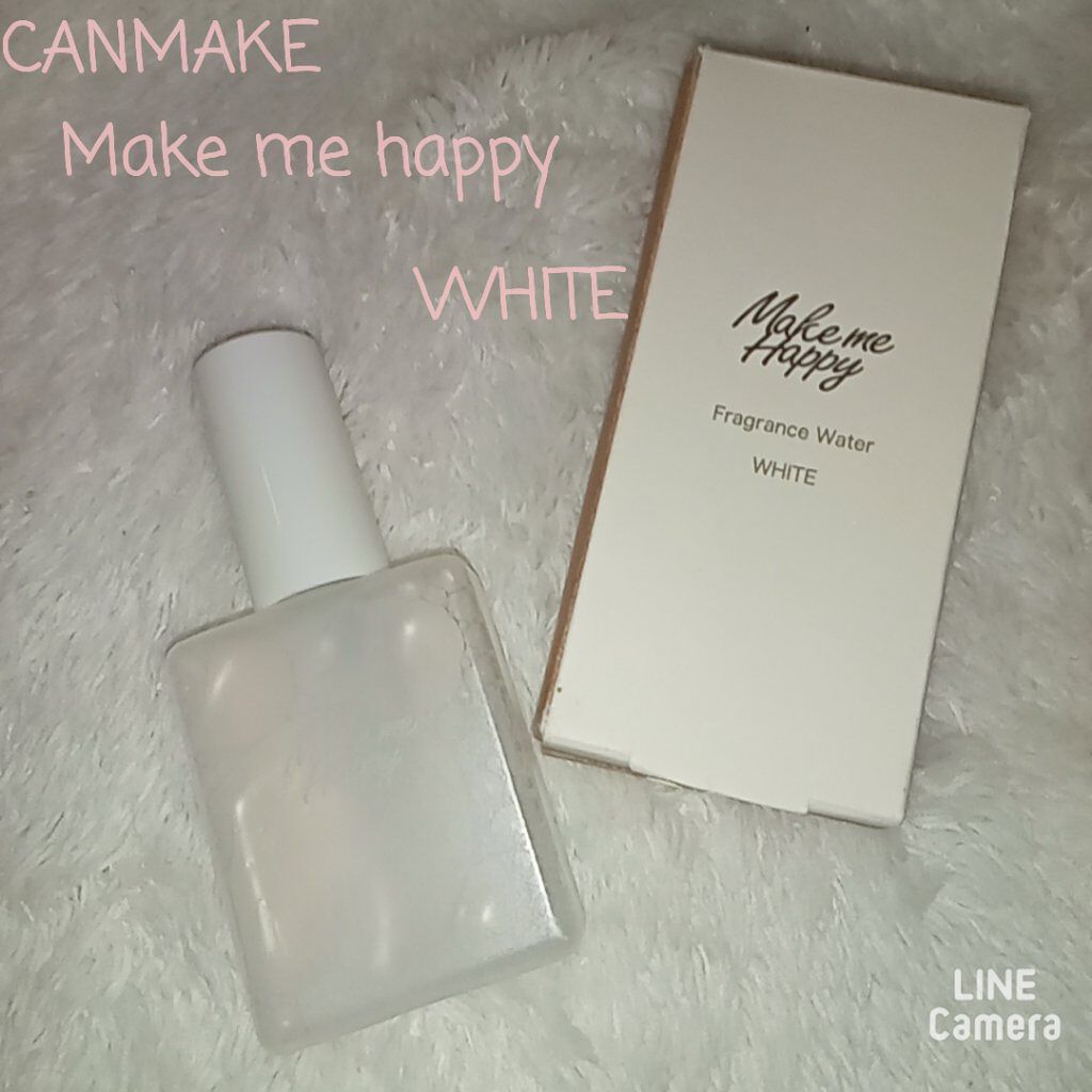 メイクミーハッピー フレグランスウォーター WHITE/キャンメイク/香水(レディース)を使ったクチコミ（1枚目）