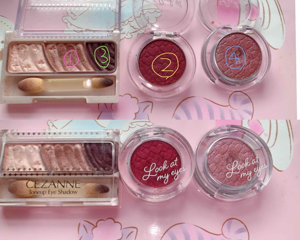 ルックアット マイアイズ/ETUDE/単色アイシャドウを使ったクチコミ（2枚目）