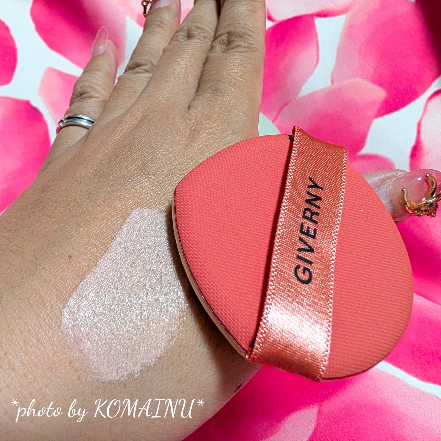 ジヴェルニー 密着カバークッション/GIVERNY/クッションファンデーションを使ったクチコミ(4枚目)