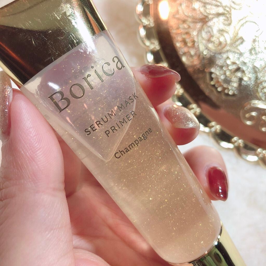 美容液マスクプライマー(シャンパン)/Borica/化粧下地を使ったクチコミ(4枚目)