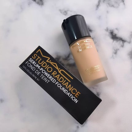 スタジオ ラディアンス セラム ファンデーション/M・A・C/リキッドファンデーションを使ったクチコミ(1枚目)