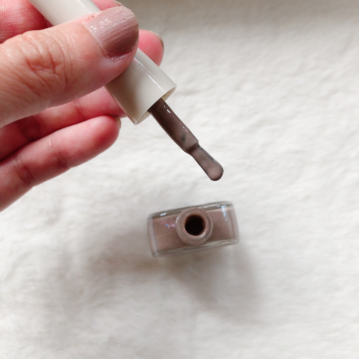 AUS ケアネイルポリッシュ/and us/マニキュアを使ったクチコミ(3枚目)