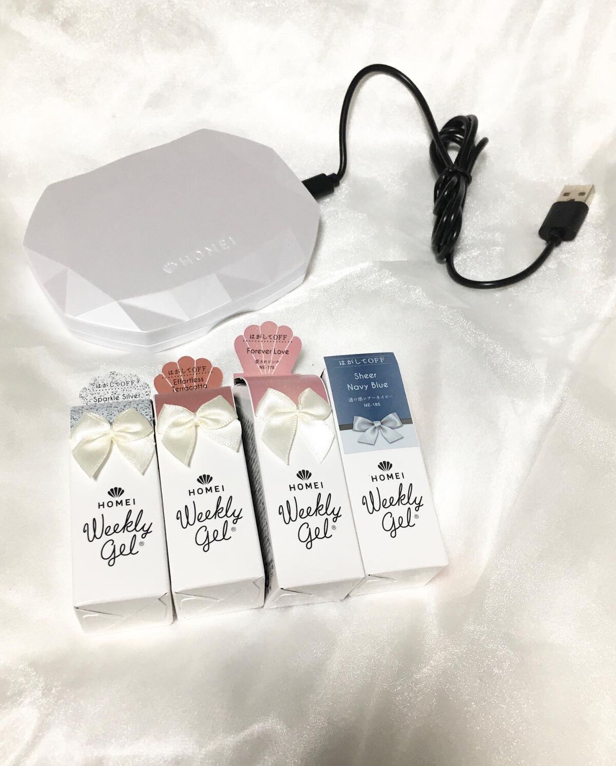 ウィークリージェル/HOMEI/ジェルネイルを使ったクチコミ（2枚目）