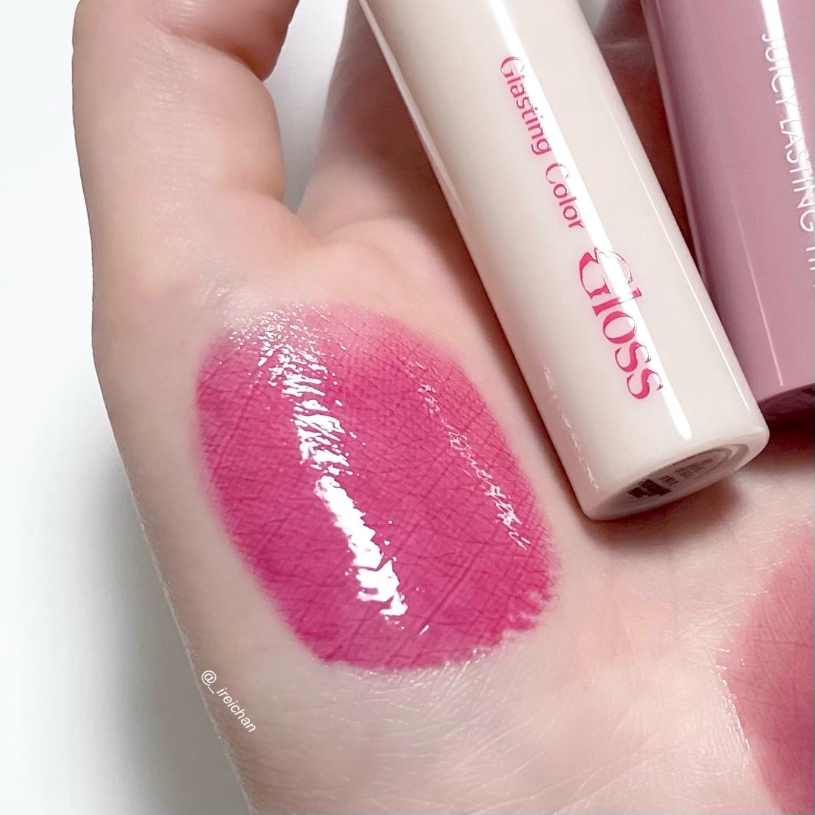 ジューシーラスティングティント/rom&nd/リップティントを使ったクチコミ(4枚目)