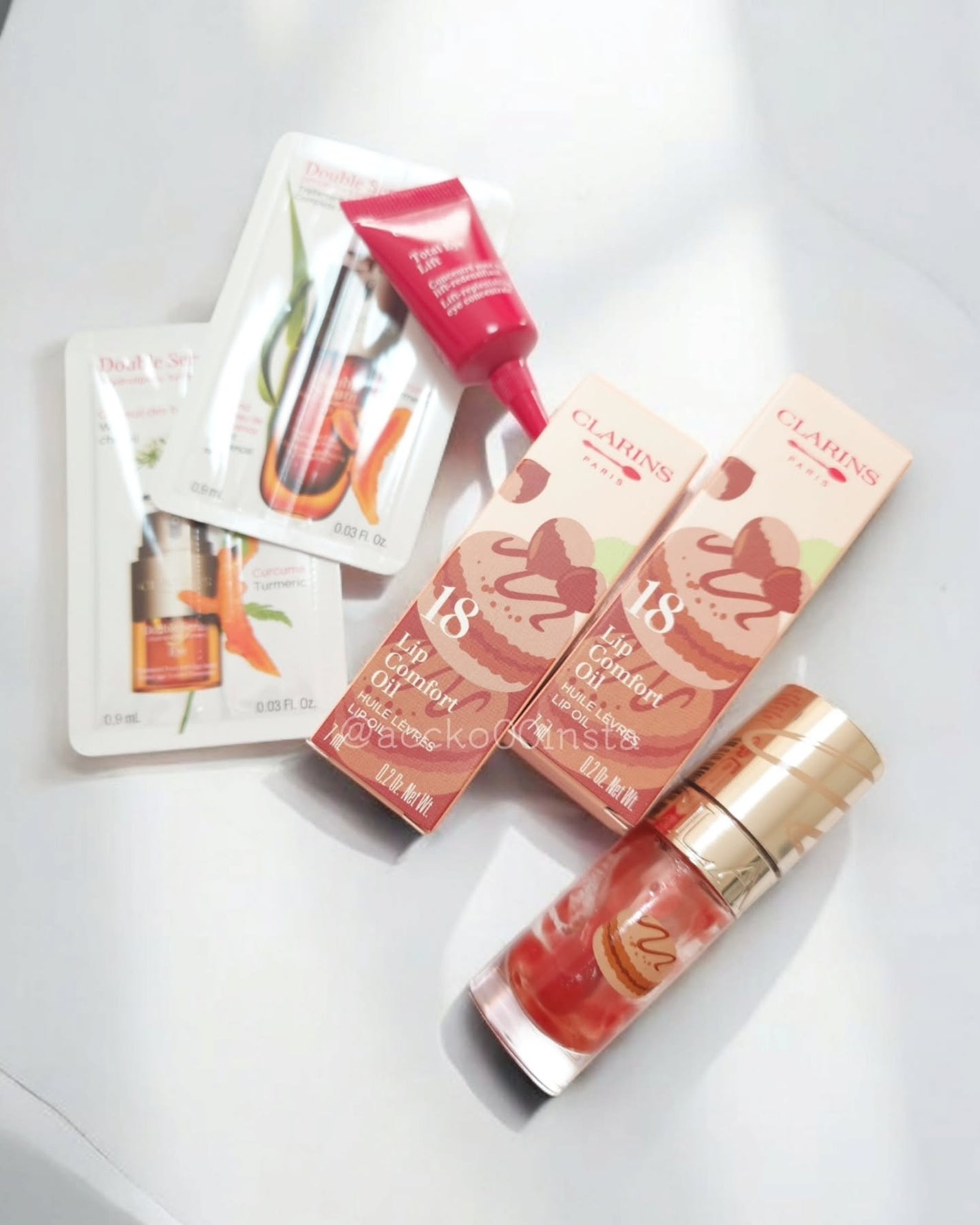 リップコンフォートオイル/CLARINS/リップグロスを使ったクチコミ(1枚目)