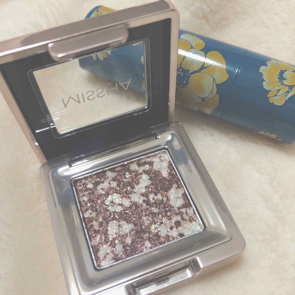 グリッタープリズム シャドウ/MISSHA/グリッターを使ったクチコミ（2枚目）