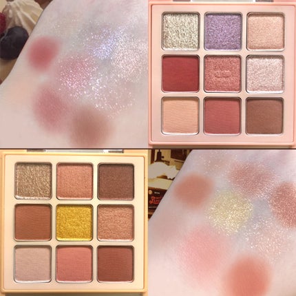 マテリアルカラーパレット/leur charme/アイシャドウパレットを使ったクチコミ(5枚目)