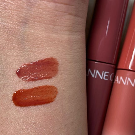 ウォータリーティントリップ マット/CEZANNE/リップティントを使ったクチコミ(2枚目)