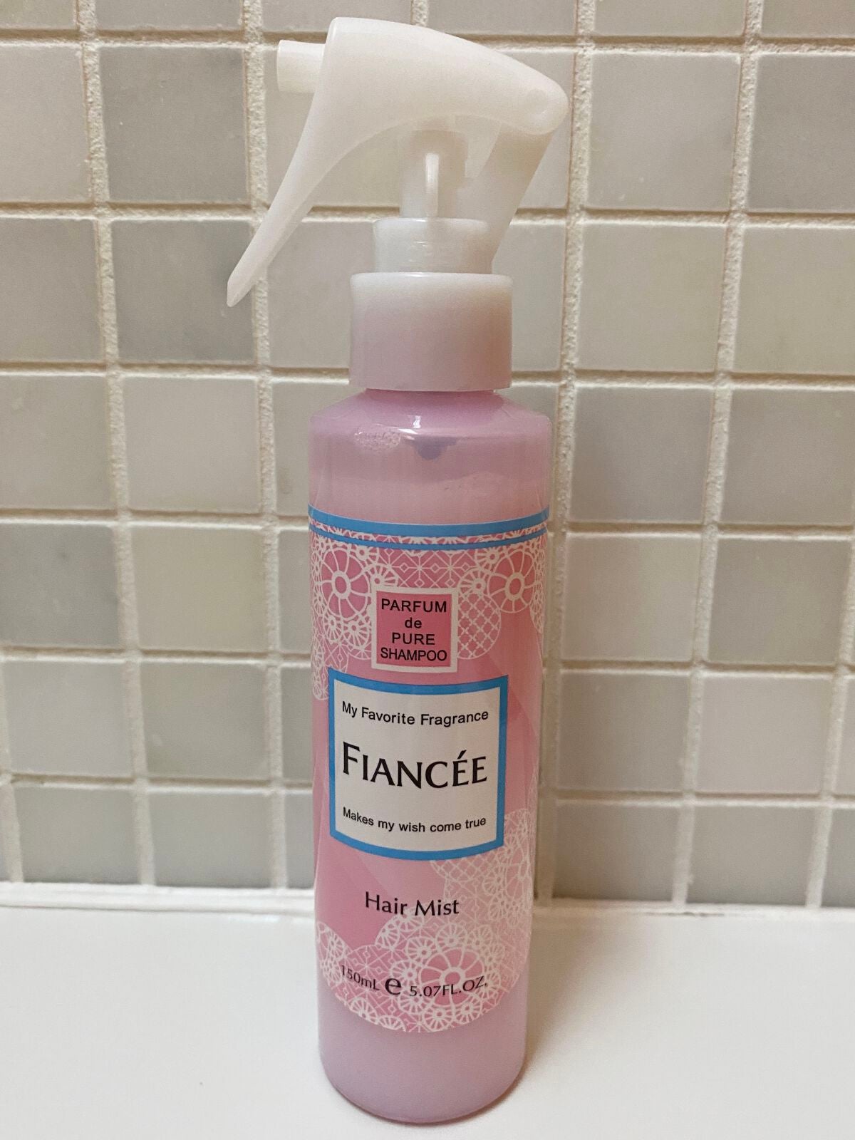 フレグランスヘアミスト ピュアシャンプーの香り/フィアンセ/ヘアミストを使ったクチコミ(1枚目)