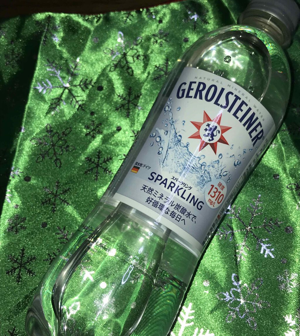 momo@猫2匹います🐈 on LIPS 「ゲロルシュタイナー スパークリングこちら硬度1310あります。..」(1枚目)