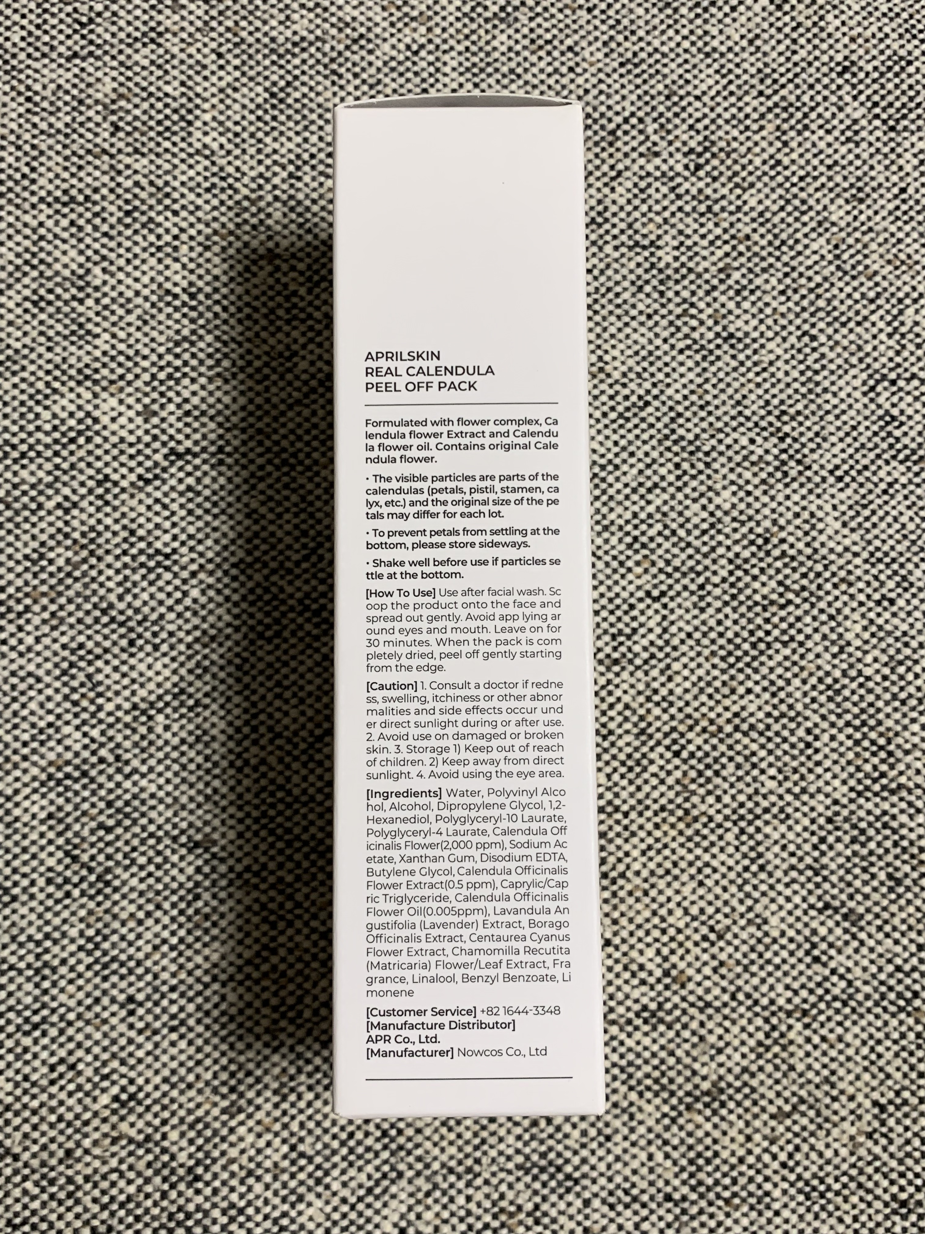 リアルカレンデュラピールオフパック/APRILSKIN/ピーリングを使ったクチコミ（3枚目）