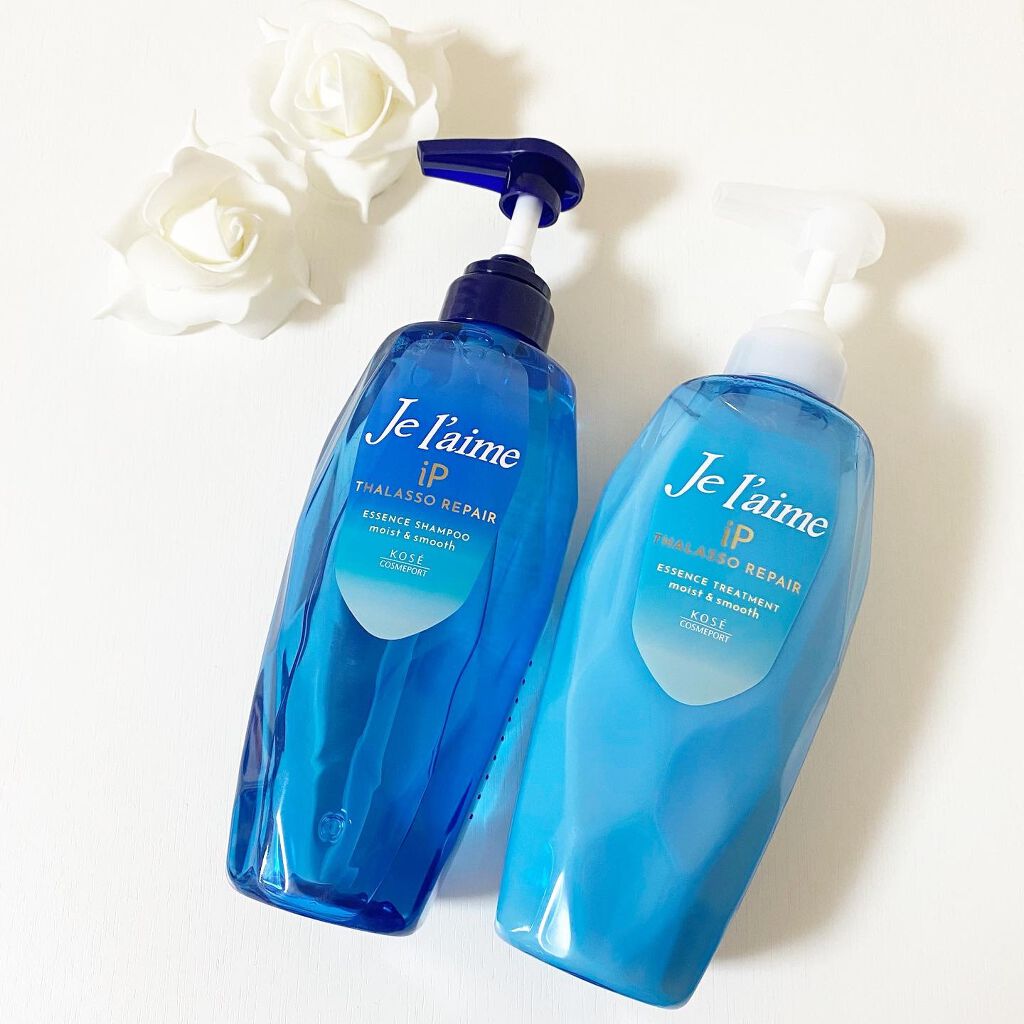Je l'aime iP タラソリペア 補修美容液 シャンプー/トリートメント (モイスト＆スムース)のクチコミ「『ジュレーム iP タラソリペア 補修美容液シャンプー＆トリートメント』
.
moist & .....」（1枚目）