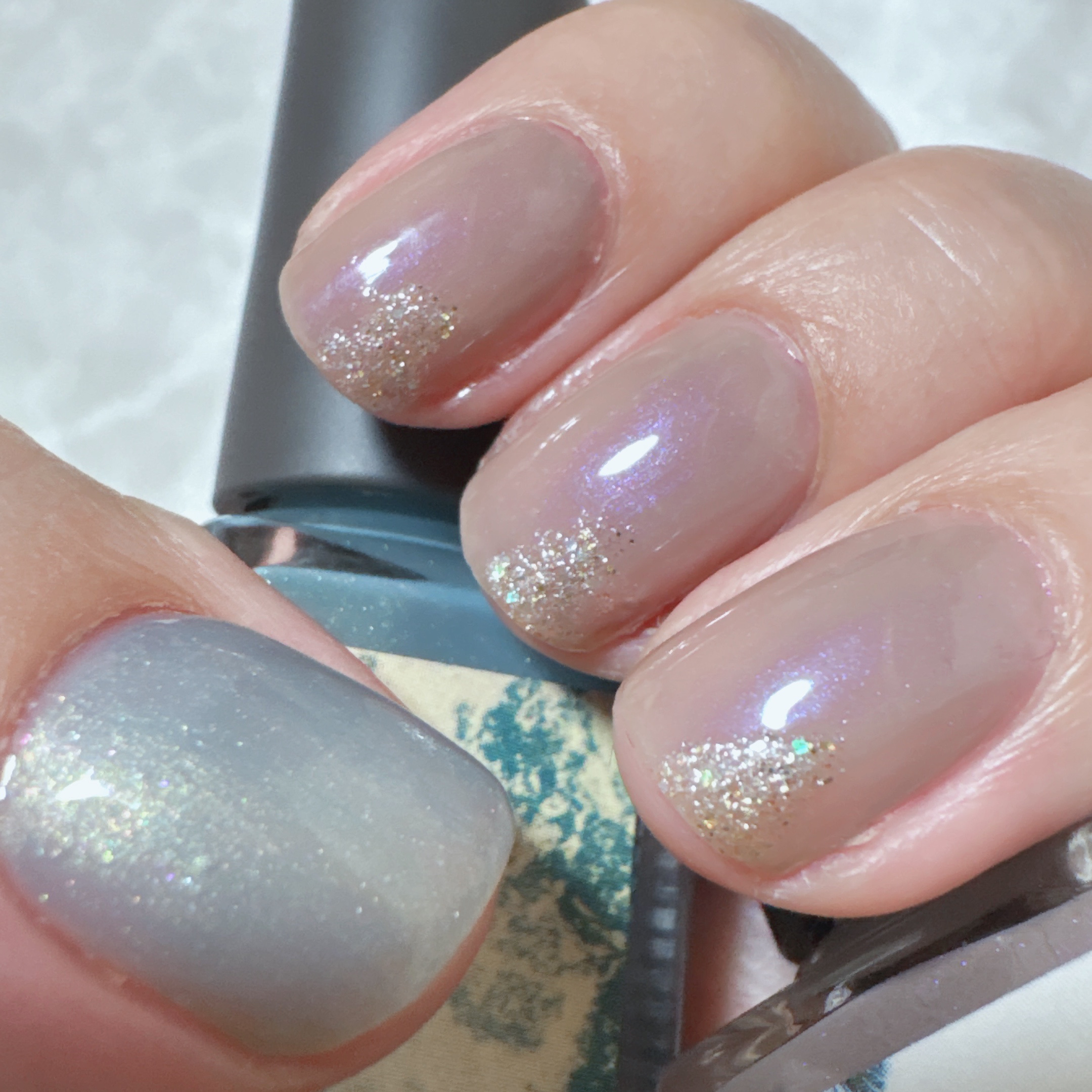 オサジ アップリフト ネイルカラー/OSAJI/マニキュアを使ったクチコミ（3枚目）