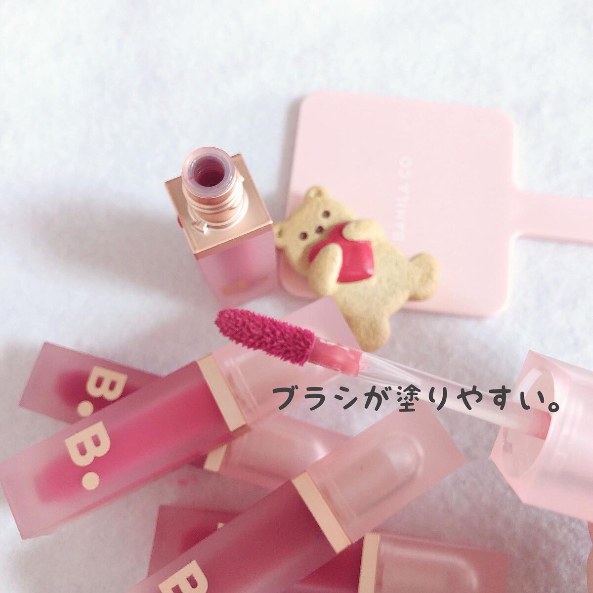 ウォーター ドロップベールティント /BANILA CO/リップティントを使ったクチコミ(5枚目)