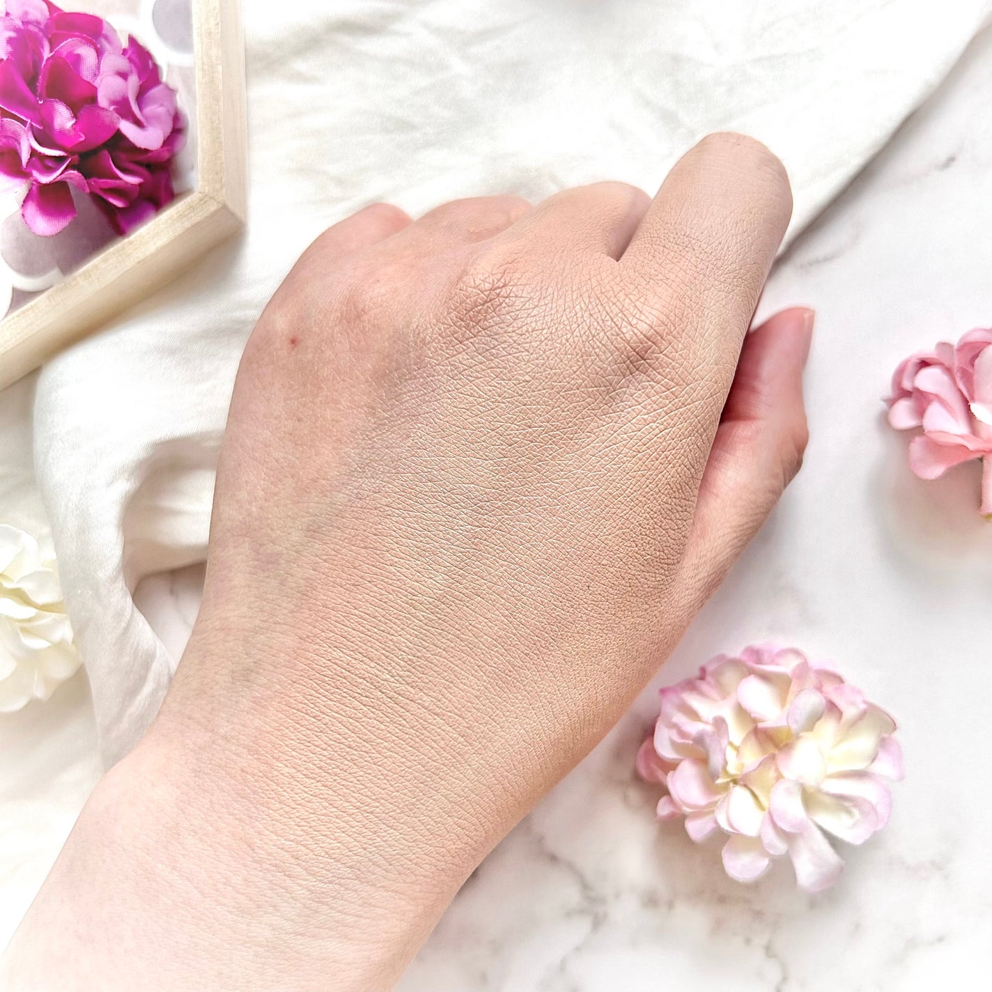 ピンクティーツリーカバープライマークッション/APLIN/クッションファンデーションを使ったクチコミ(4枚目)