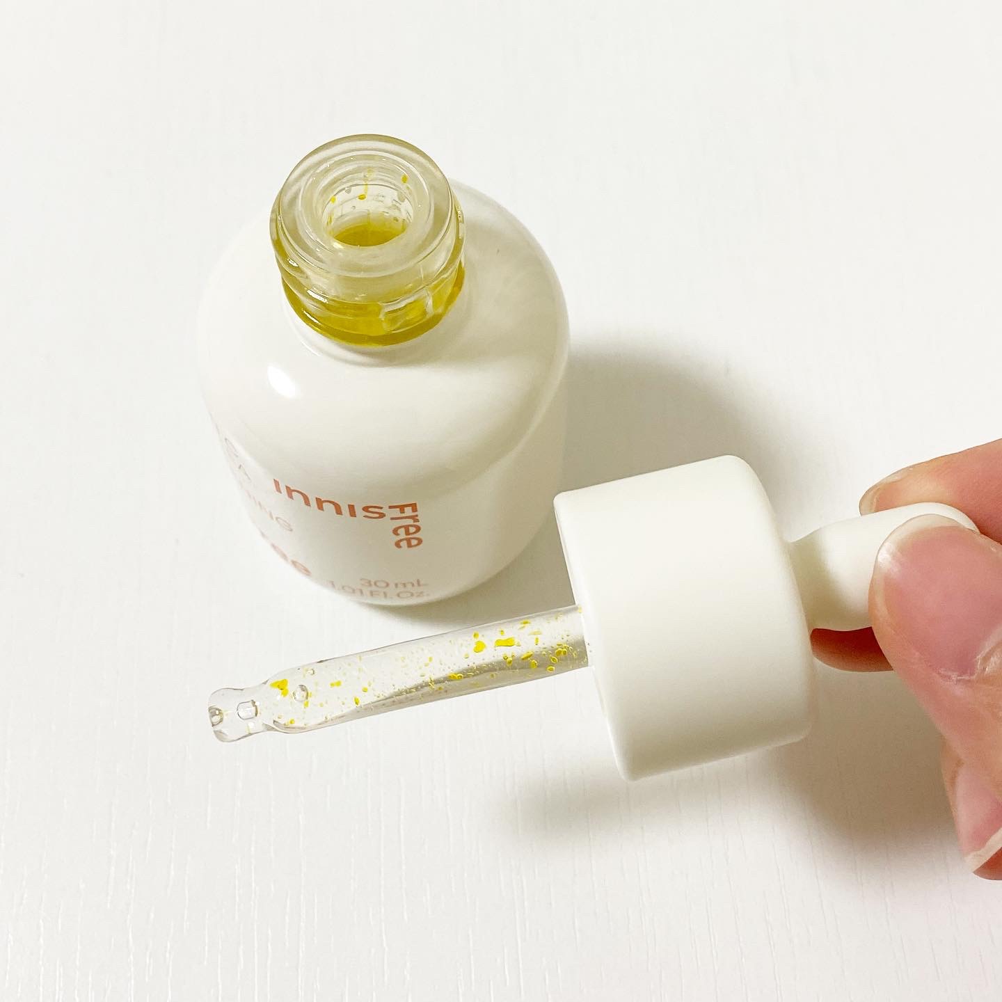 ビタC　グリーンティーエンザイム　ブライト　セラム/innisfree/美容液を使ったクチコミ（2枚目）