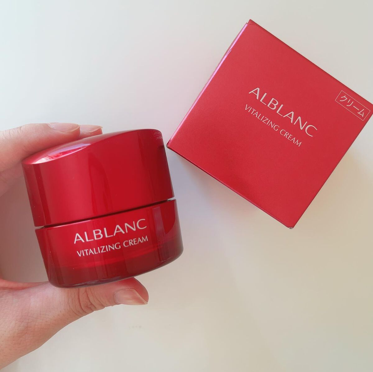 バイタライジングクリーム/ALBLANC/フェイスクリームを使ったクチコミ(1枚目)