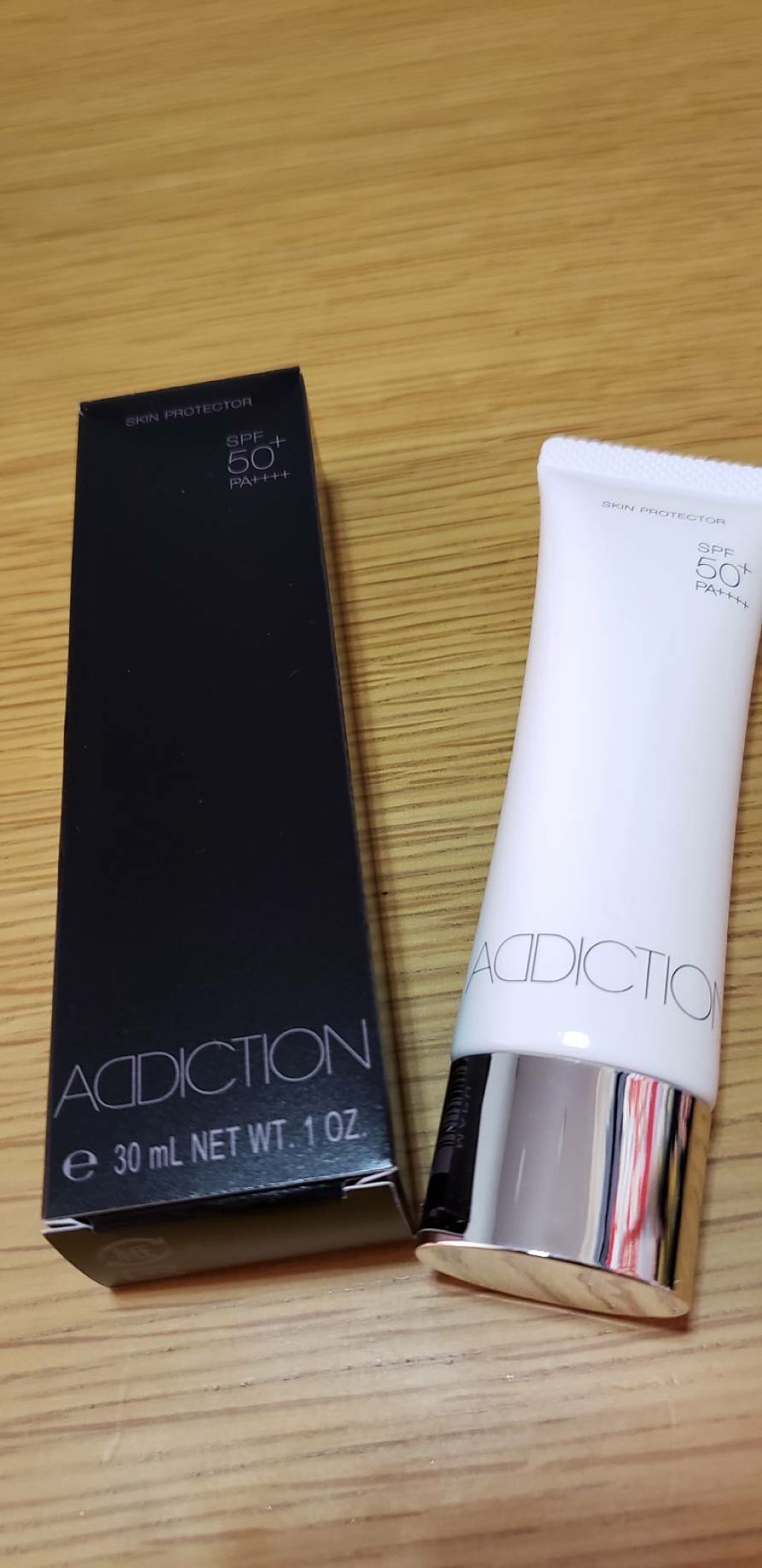 スキンプロテクター/ADDICTION/日焼け止めミルクを使ったクチコミ（1枚目）