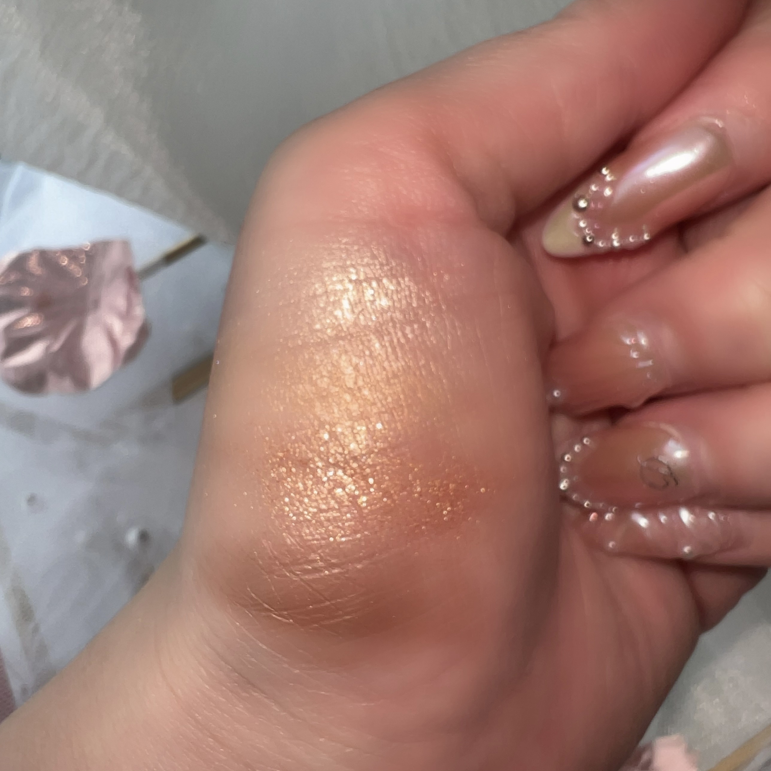 ワンダー エバー アイシャドウ 004　シャイニングオレンジ/リンメル ロンドン/アイシャドウパレットを使ったクチコミ（2枚目）