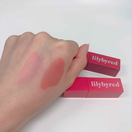 ブラッディライアー コーティングティント/lilybyred/リップティントを使ったクチコミ(3枚目)