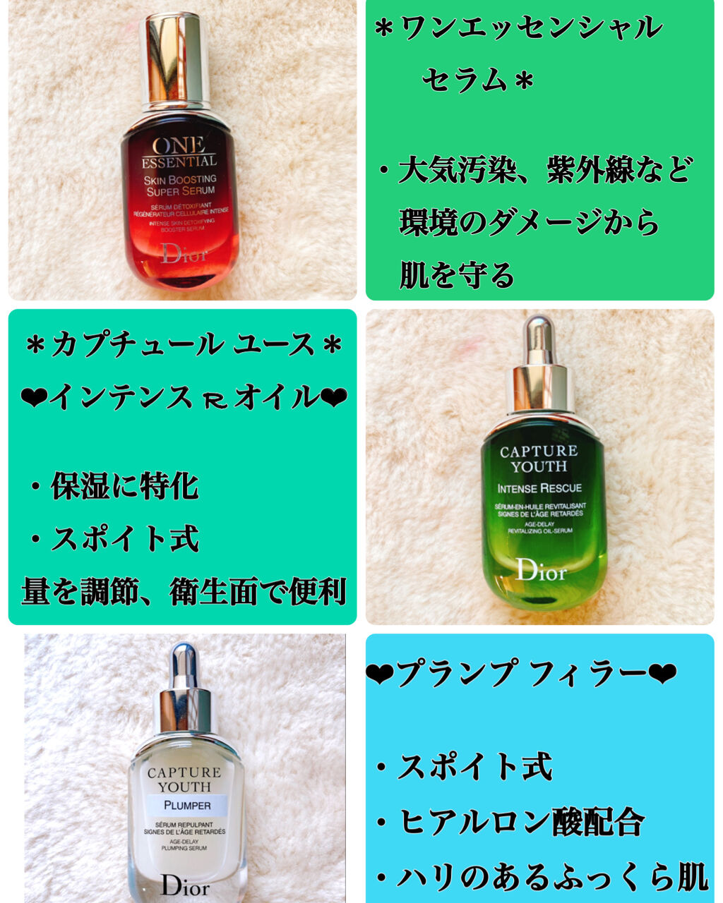 カプチュール ユース プランプ フィラー/Dior/美容液を使ったクチコミ（2枚目）