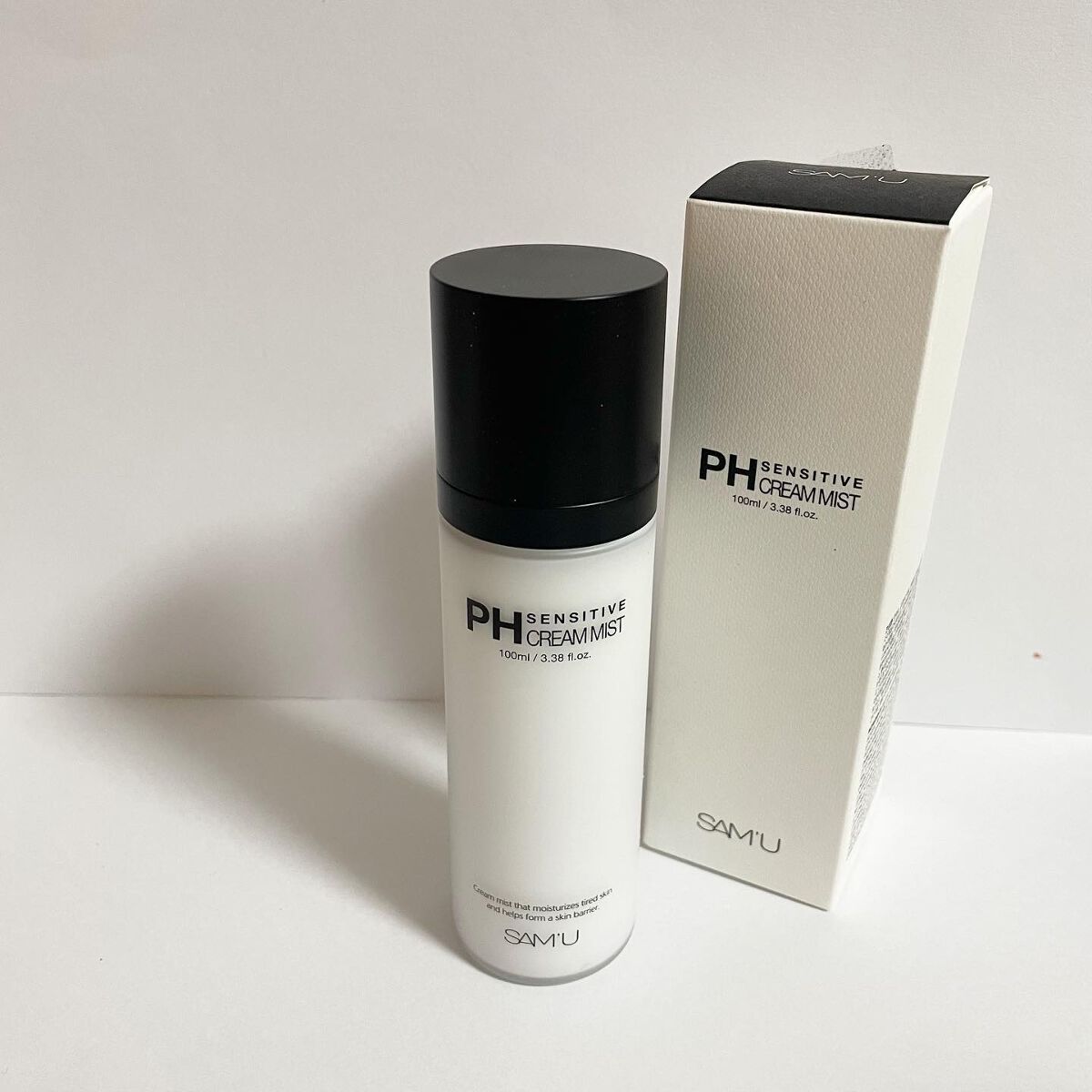 PHセンシティブクリームミスト/SAM'U/ミスト状化粧水を使ったクチコミ（2枚目）