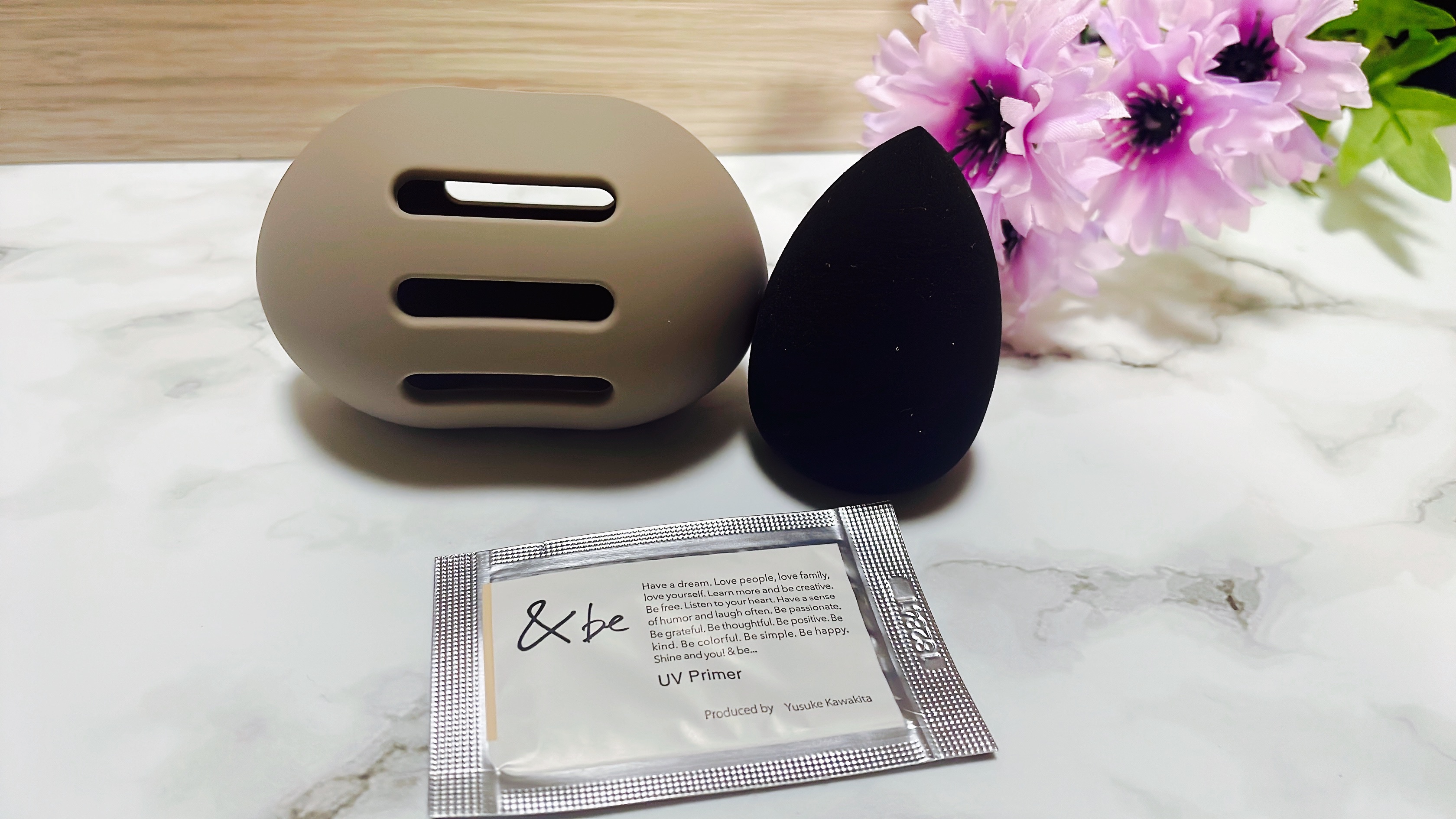 &be ブラックスポンジ/＆be/パフ・スポンジを使ったクチコミ（2枚目）