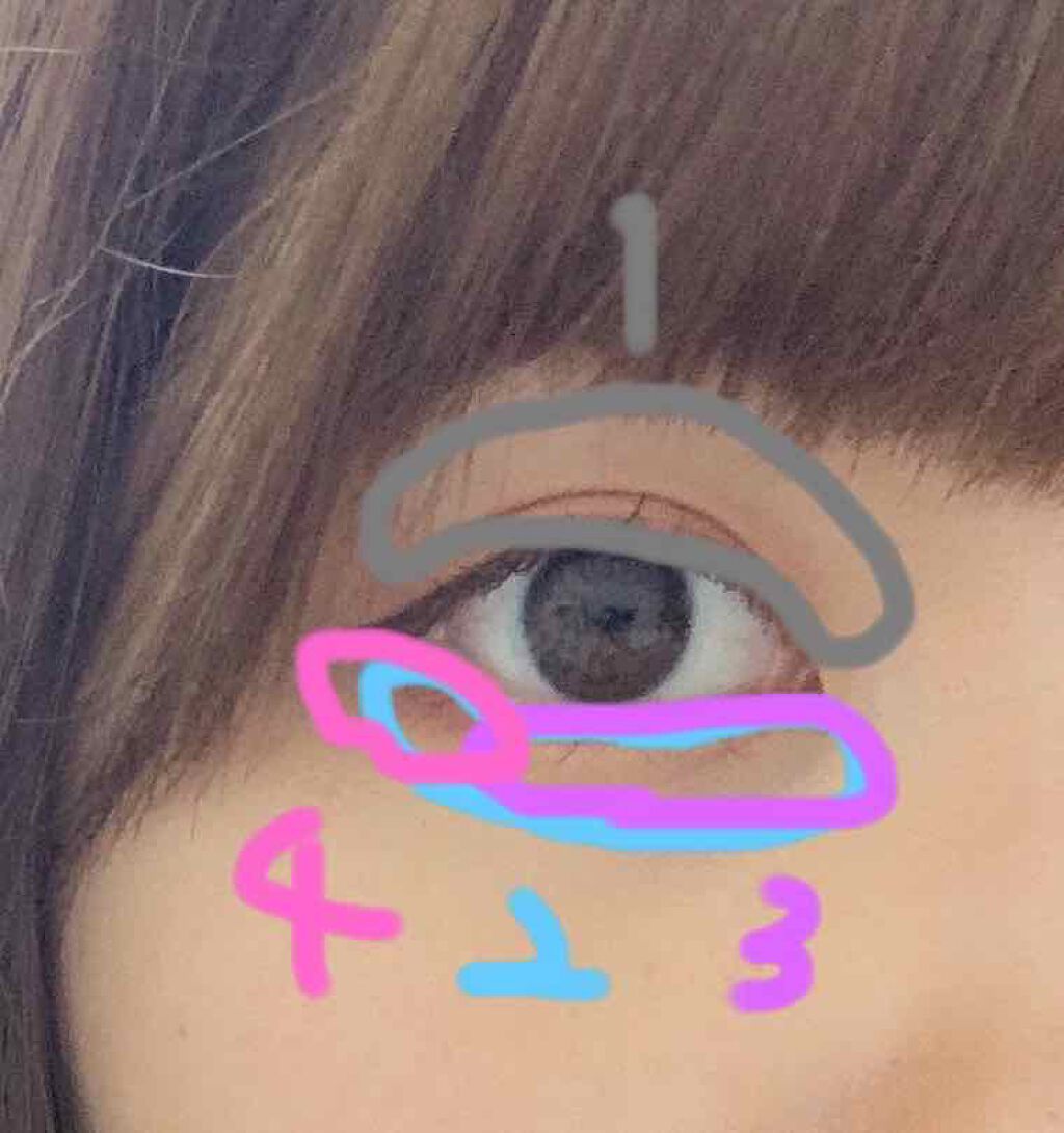 シャドーカスタマイズ/MAJOLICA MAJORCA/単色アイシャドウを使ったクチコミ（2枚目）