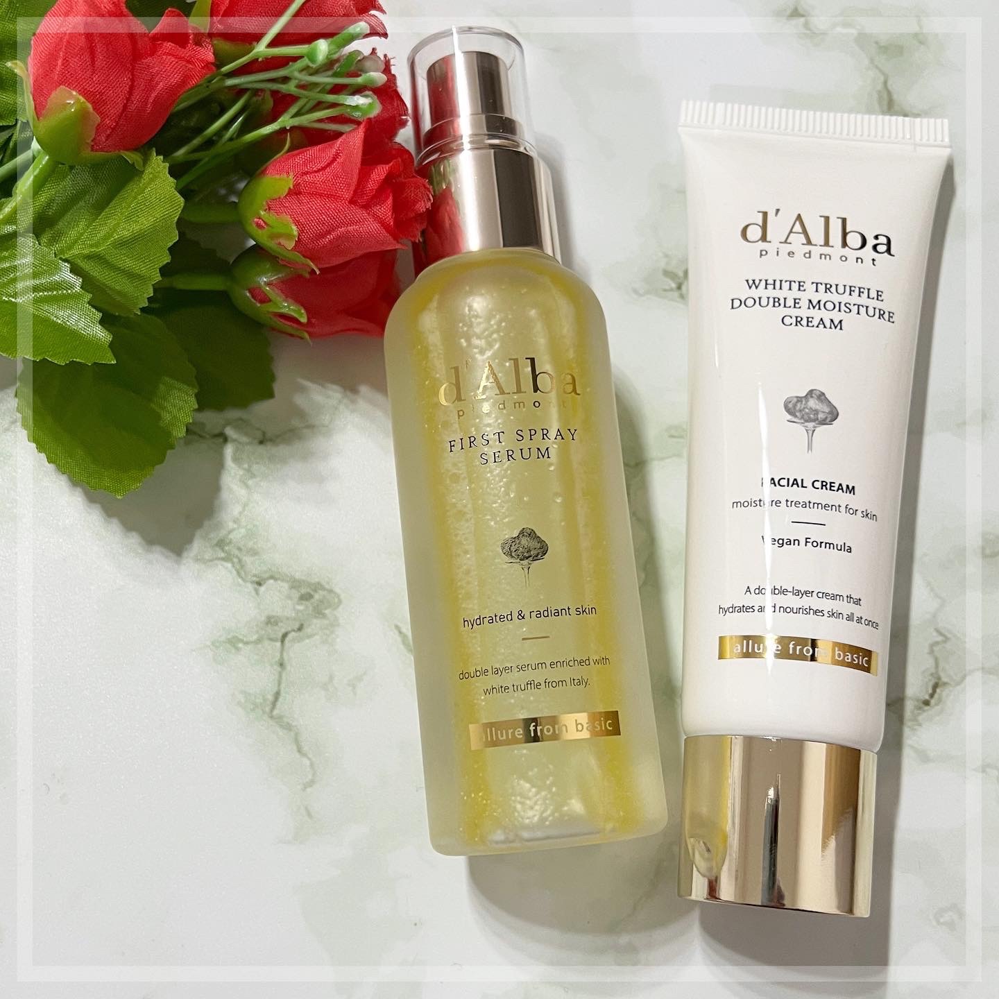 ダルバ ホワイトトリュフファーストスプレーセラム/ダルバ/ミスト状化粧水を使ったクチコミ（1枚目）