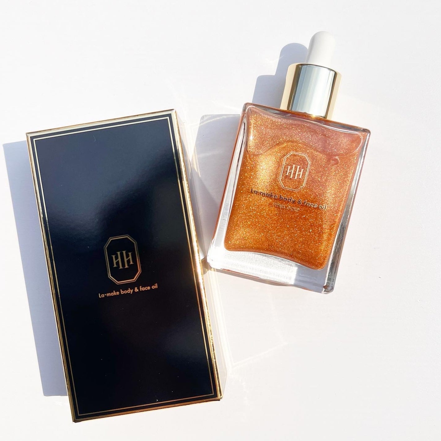 ラ・メイク ボディ&フェイスオイル/H×H/ボディオイルを使ったクチコミ(2枚目)